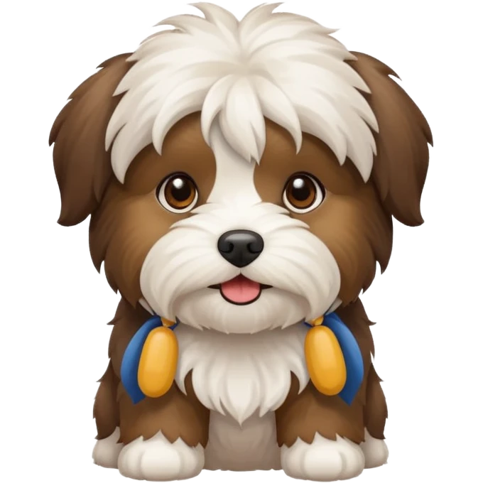 havanese dog emoji