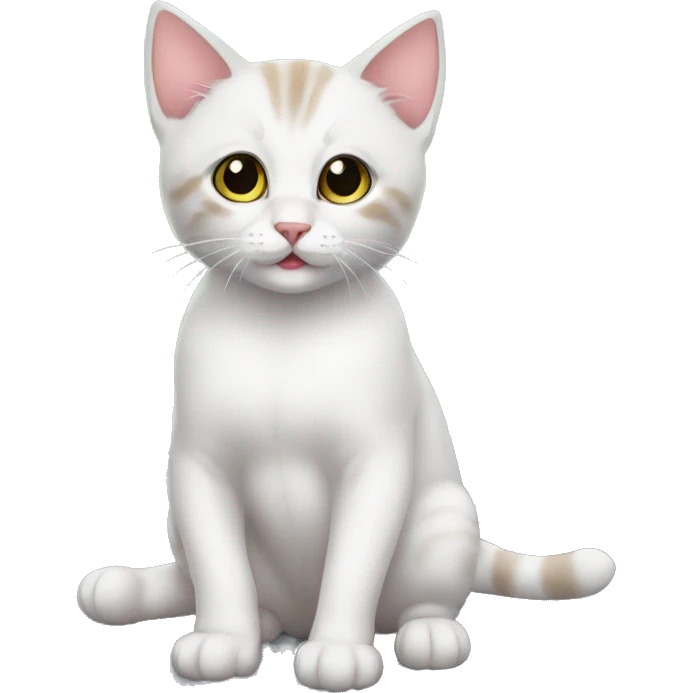kitten at the gym emoji