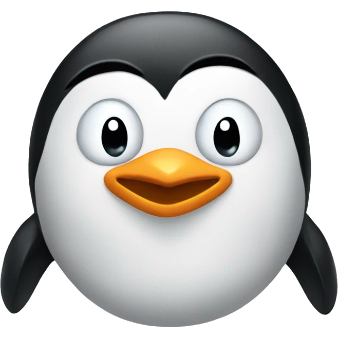 Smiling penguin  emoji