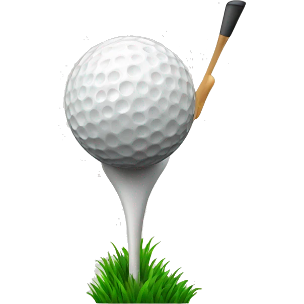 Winning golf emoji