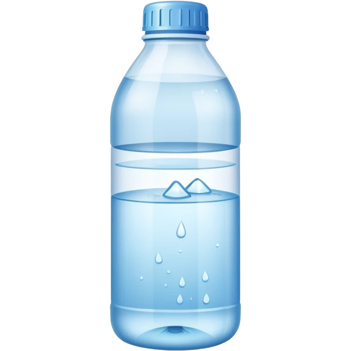 Agua botella  emoji