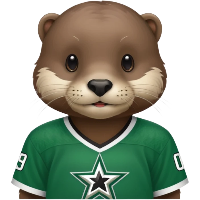 Otter Dallas Stars emoji