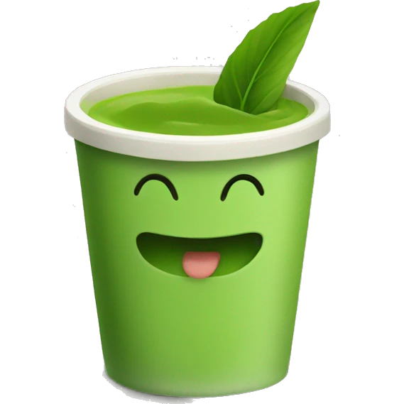 Green matcha  emoji