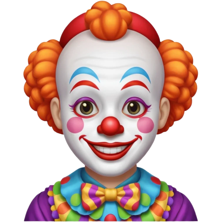 clown friendly emoji