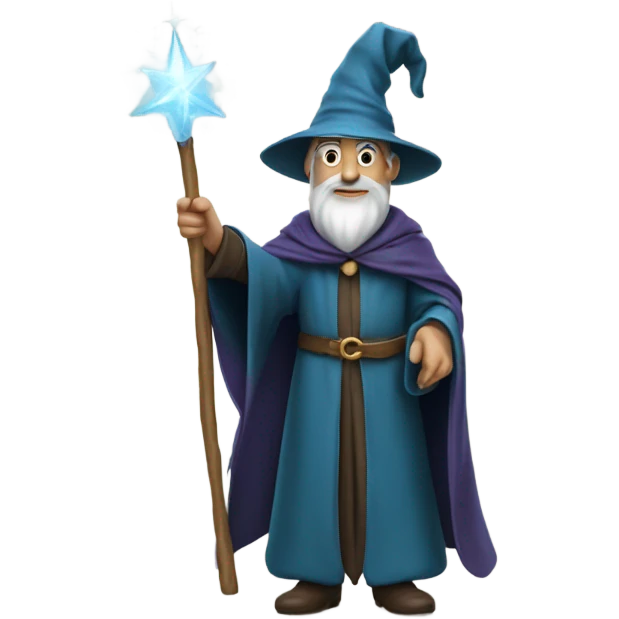 Add wand and wizard hat emoji
