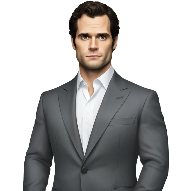 Henry cavill in suite emoji