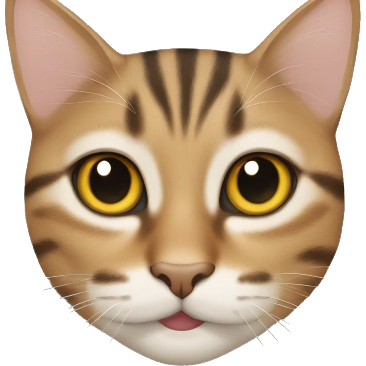 tabby cat face emoji