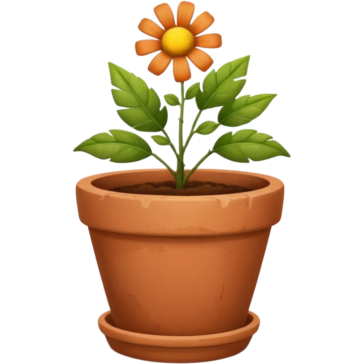 flower pot emoji