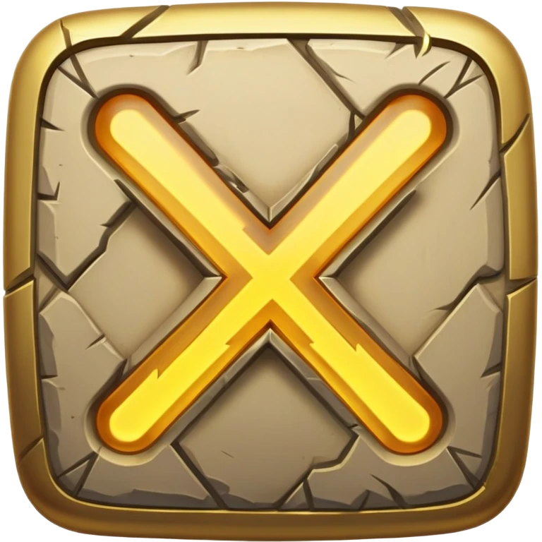 glowing rune stone emoji