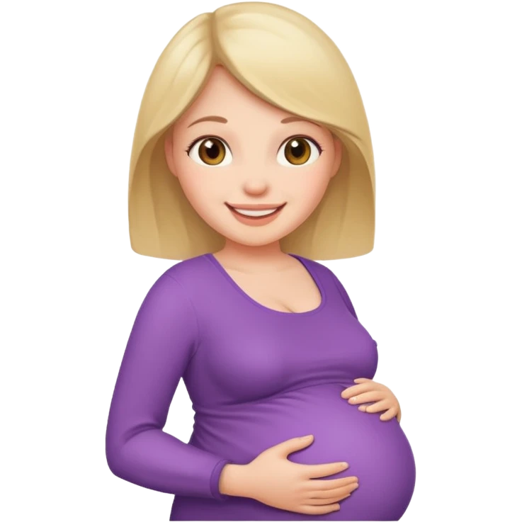 Вагітна жінка сучасна emoji
