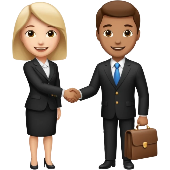 business handshake emoji