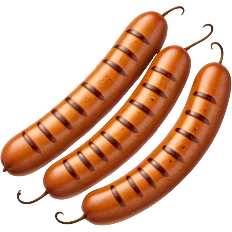 a single sausage emoji