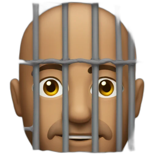 Prison barreaux emoji