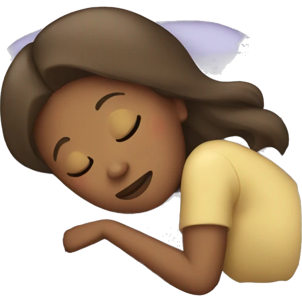 girl sleeping emoji
