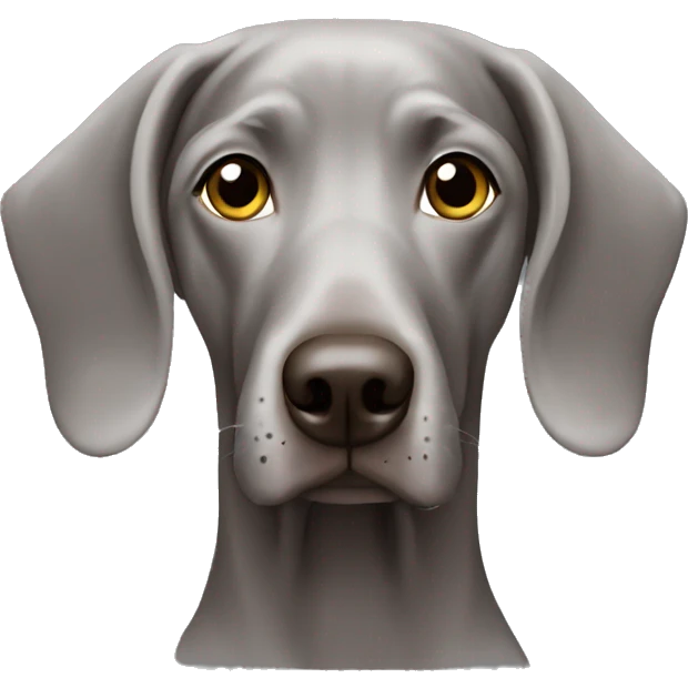 Weimaraner in Emoji Style  emoji