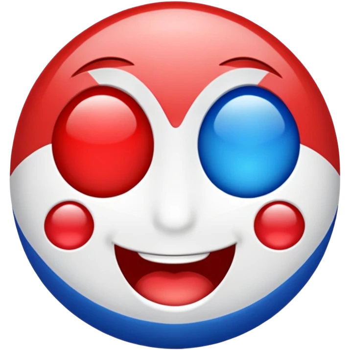 French flag winking emoji emoji