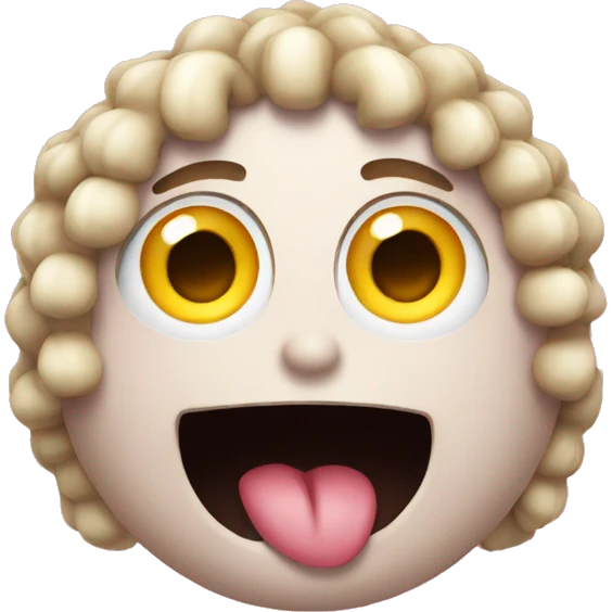 emoji with rolling eyes and nails emoji