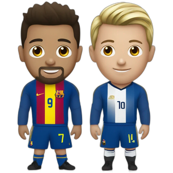 Ronaldo et Messi  emoji