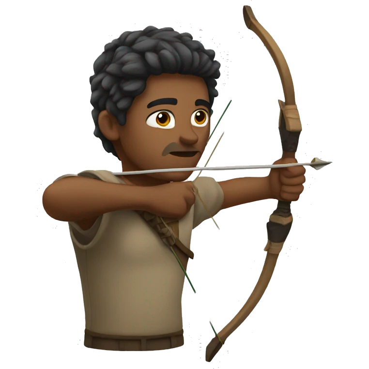 Bow and arrow emoji