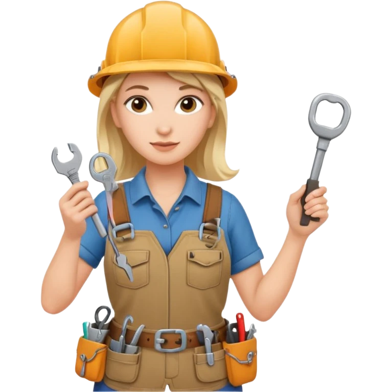 woman locksmith emoji