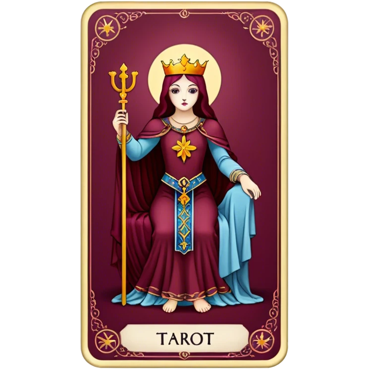 tarot Burgundy emoji