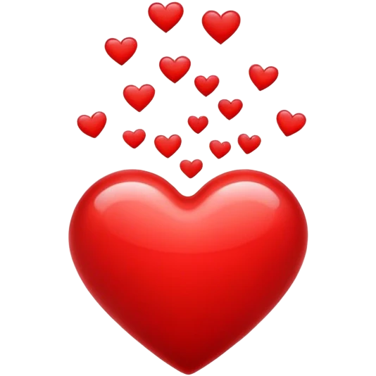 Sending love emoji