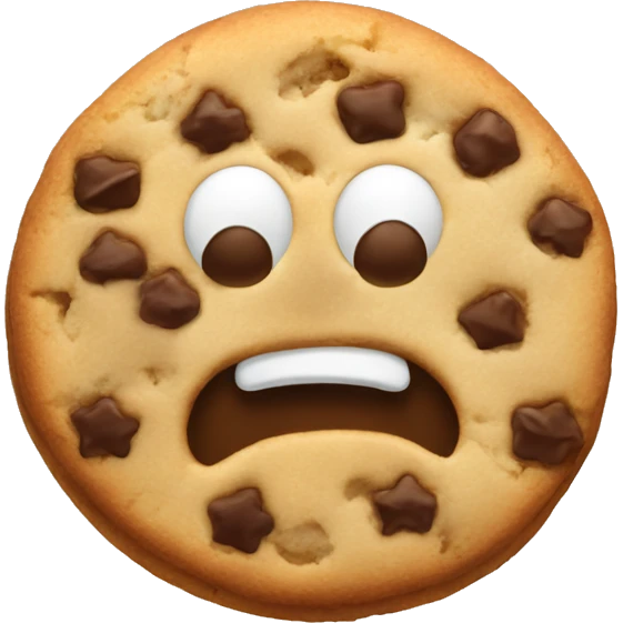Cookie man  emoji