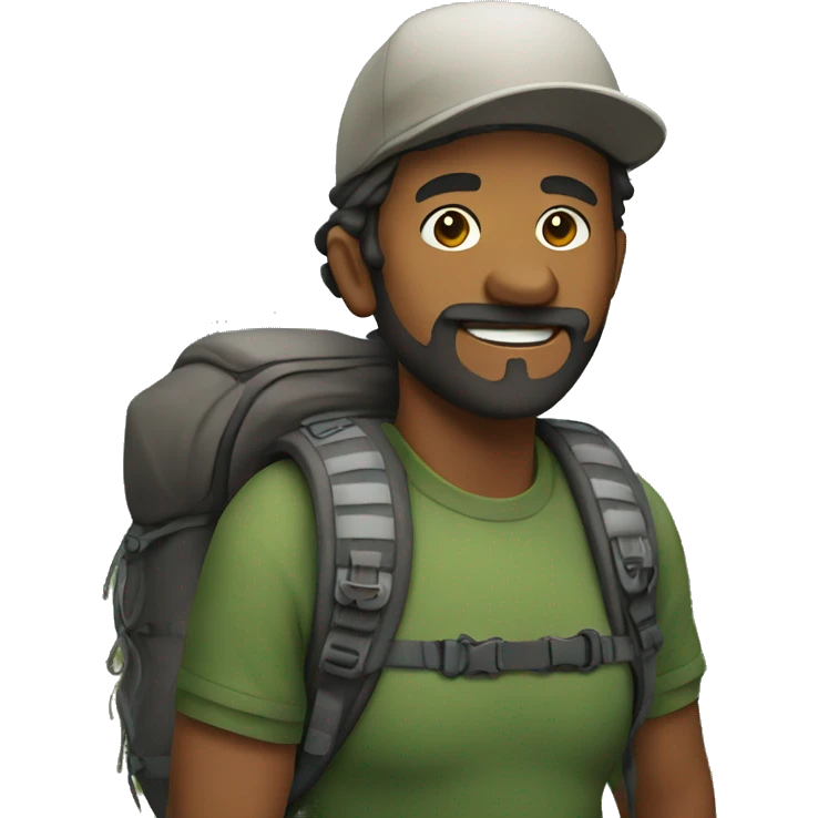 hiker emoji