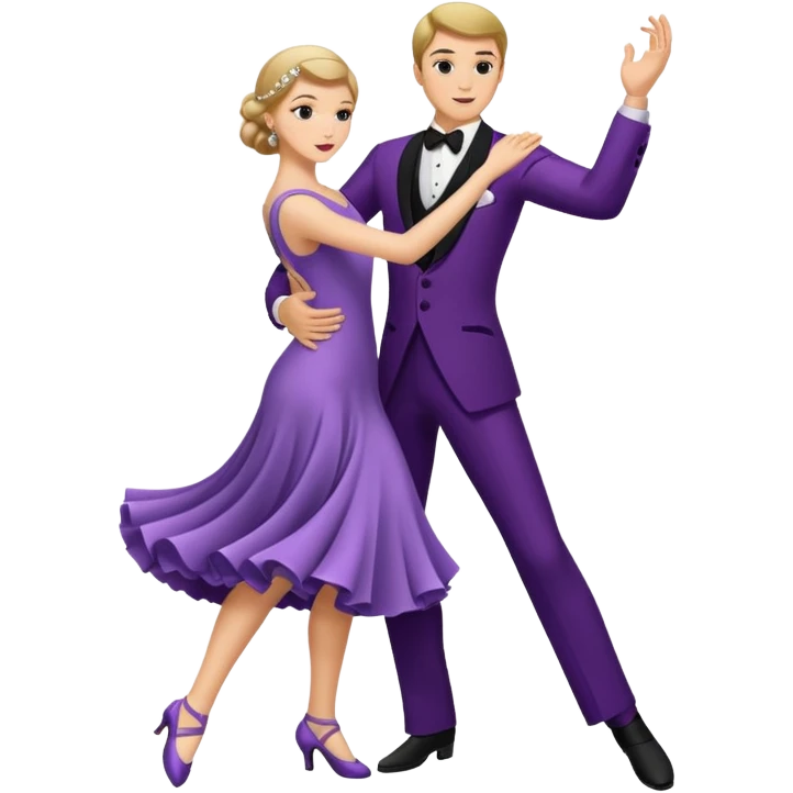 Ballroom dancing emoji