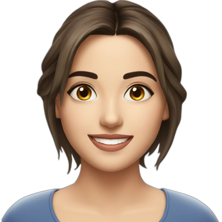 Ana de Armas smiling emoji