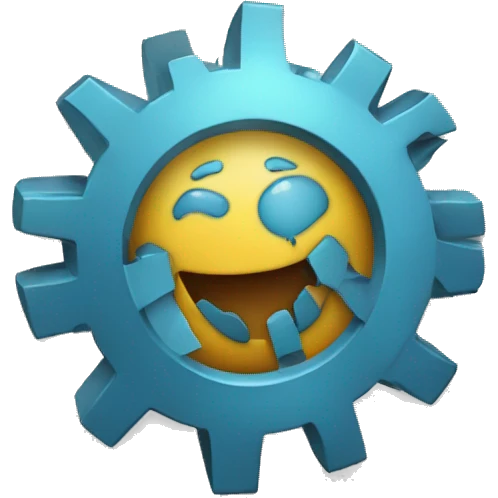 Un engrenage  emoji