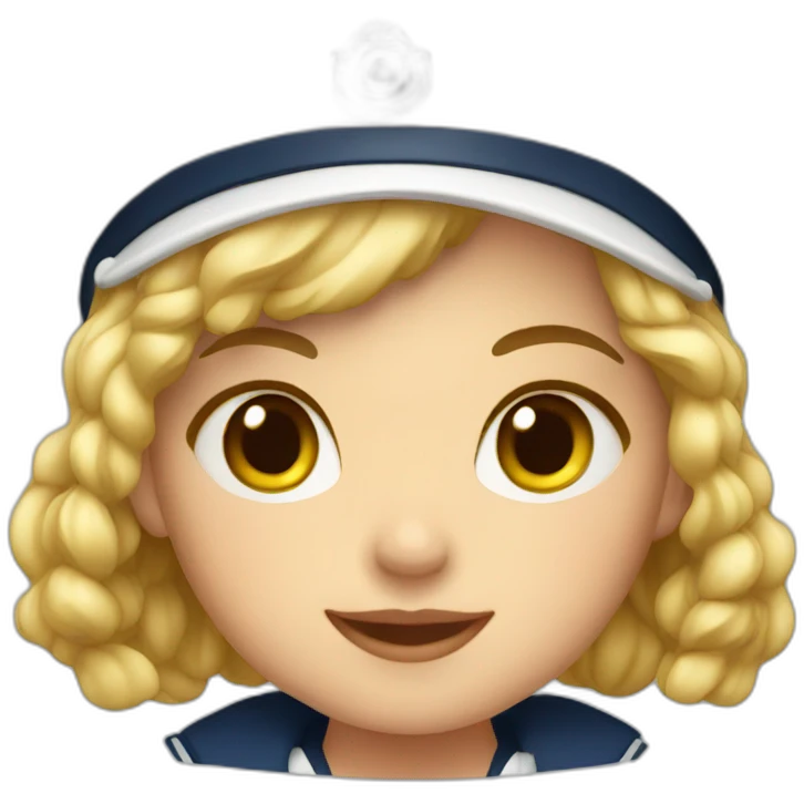 Sailor girl emoji