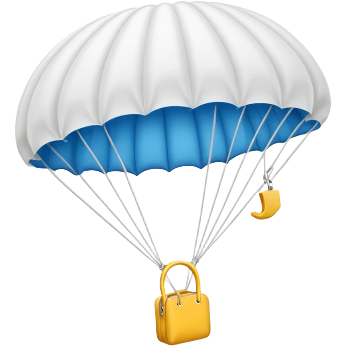 Parachute emoji