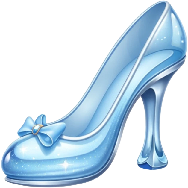 Cinderella's glass slipper emoji