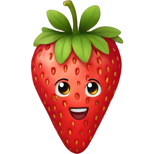 strawberry emoji
