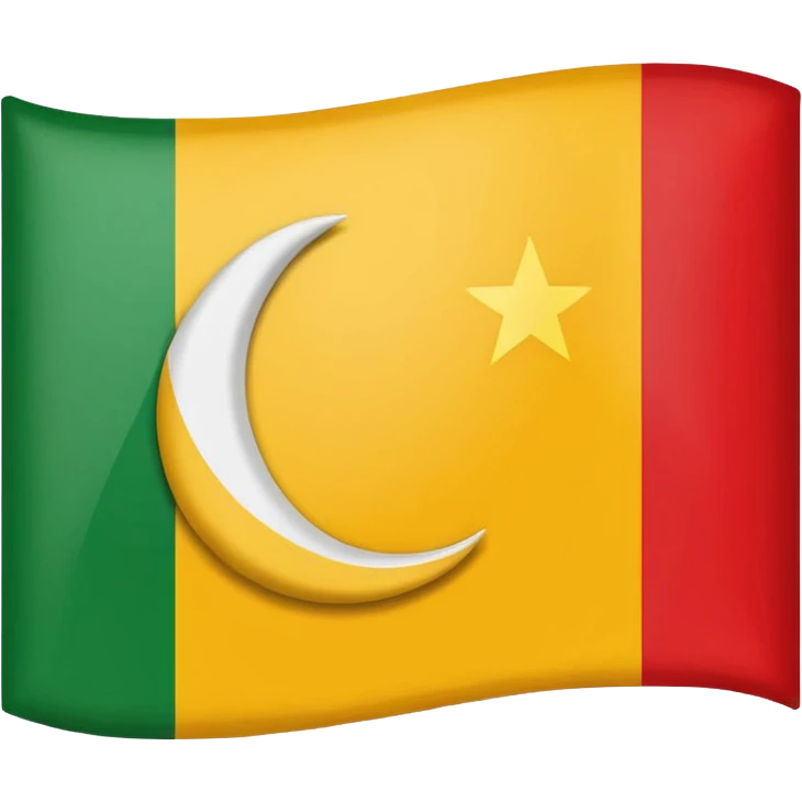 create a kurdishtan flag emoji. the shape of flag is like usual flag emojis alright can u make the bottom right emoji without the sun outside the flag and without a flag pole emoji