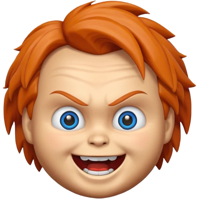 Un emojin de chuky emoji