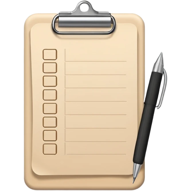 beige to do list emoji