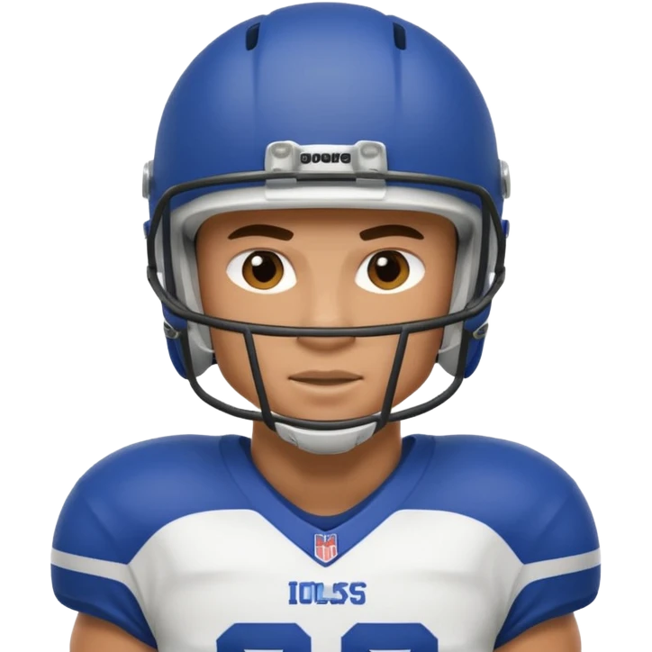 College football player emoji