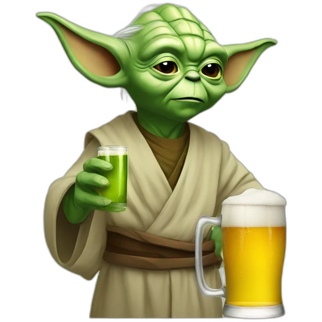 yoda-drink-beer emoji