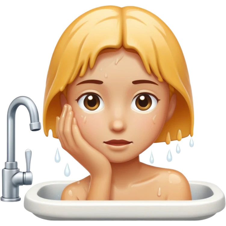 intimate moment by the sink emoji
