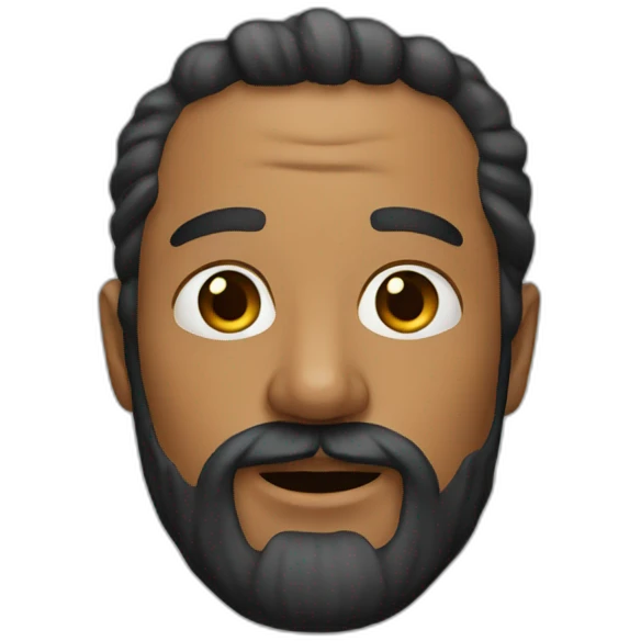 et de barba emoji
