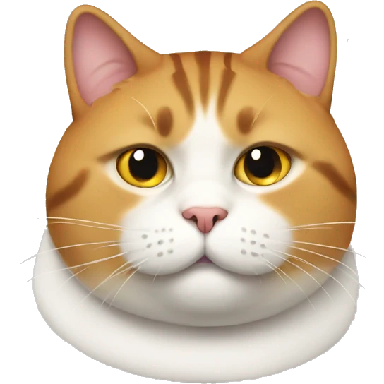 Fat cat emoji
