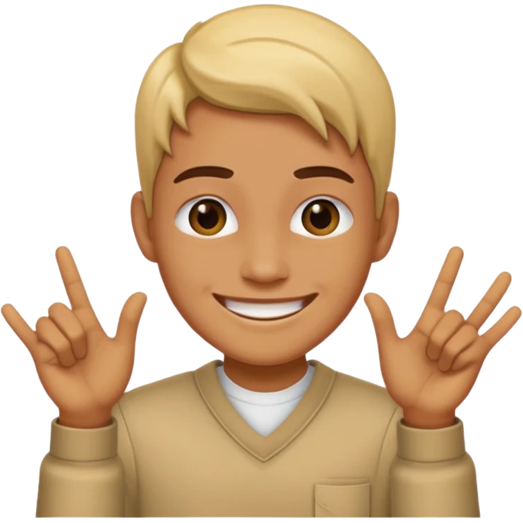 Cute 🤘🏼 emoji