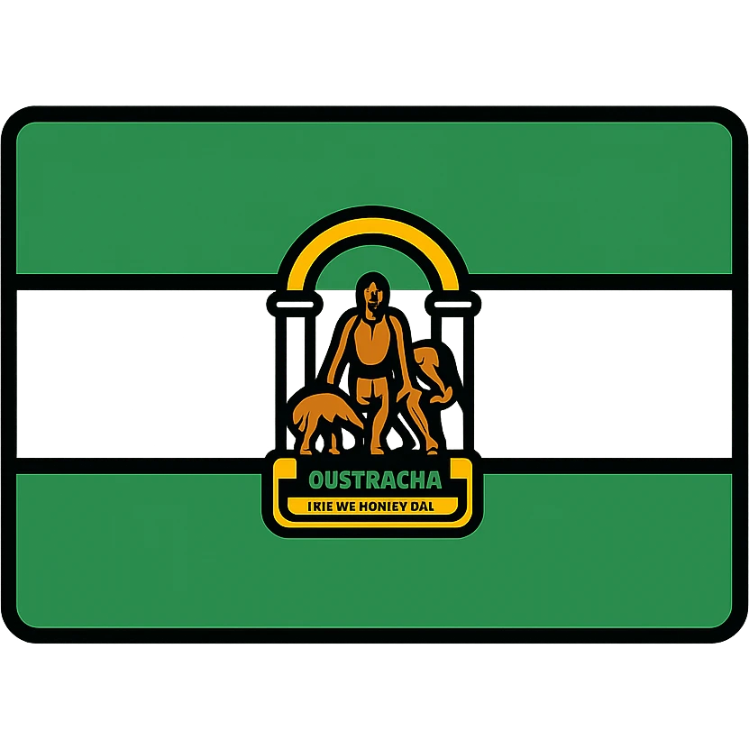 flag of Andalucía, Spain emoji
