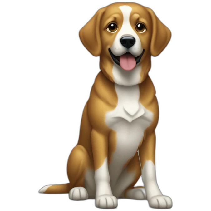 Chien sur seurf emoji