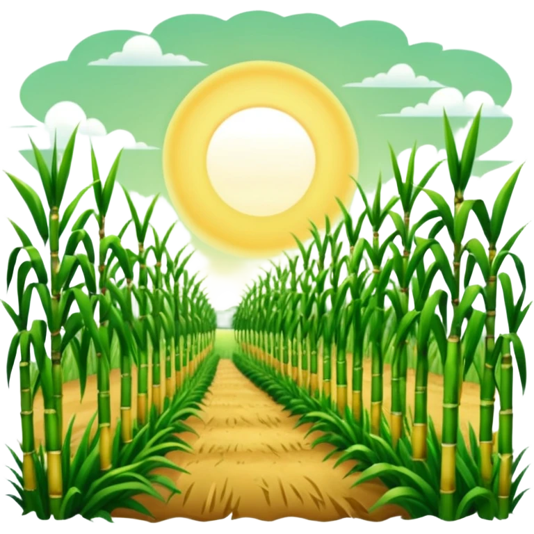 Sugarcane farm emoji