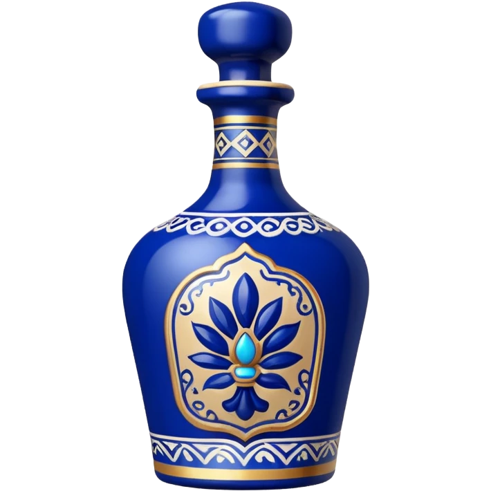 Bottle of clase azul tequila emoji