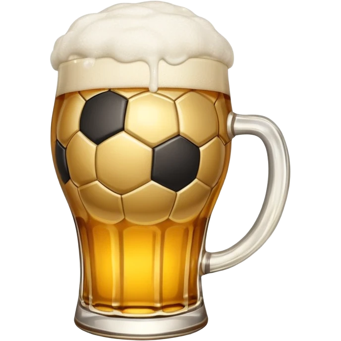 pint and soccer emoji