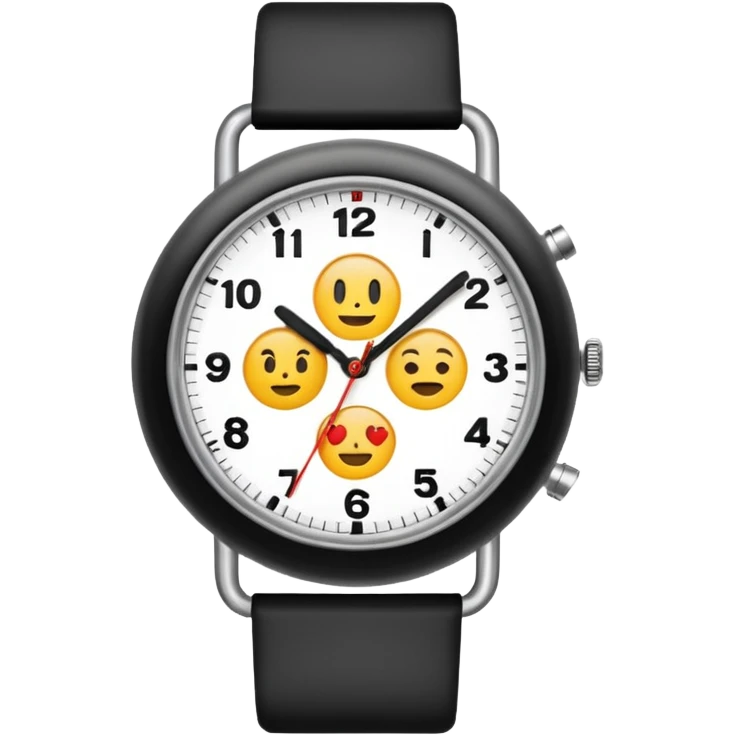 analog watch emoji